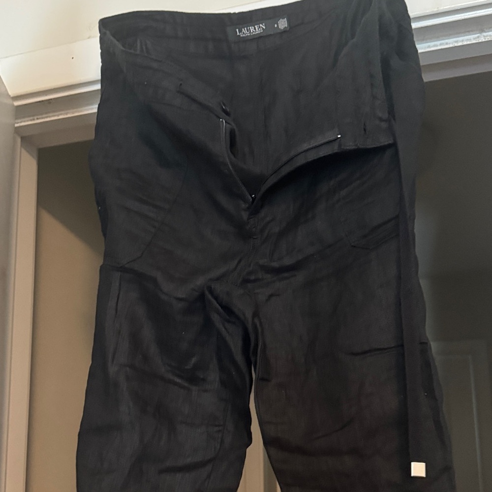 Polo by Ralph Lauren Black Cargo Pants